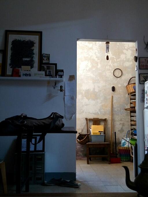 this is my house. la mia casa...