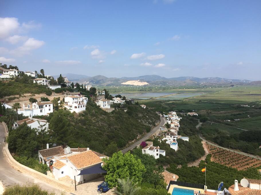 View from the balcony