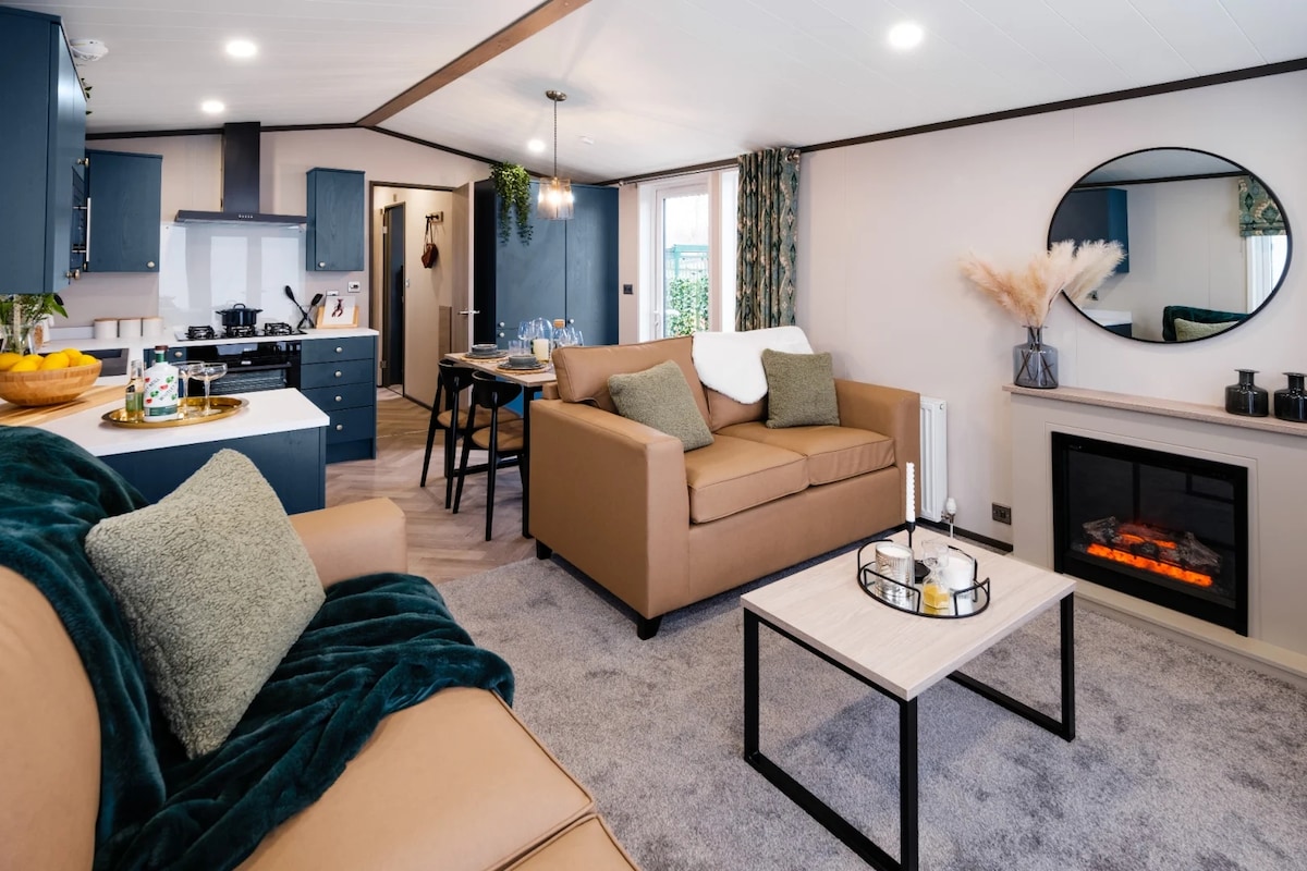 Top performing Airbnb: Heather William Luxury Lodge in Woodhall Spa in Lincolnshire