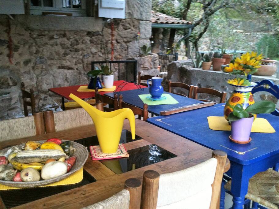 terrasse couverte coin repas