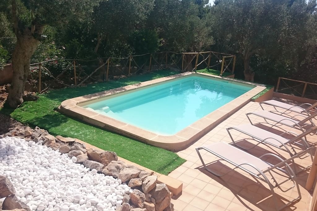 zona de la piscina