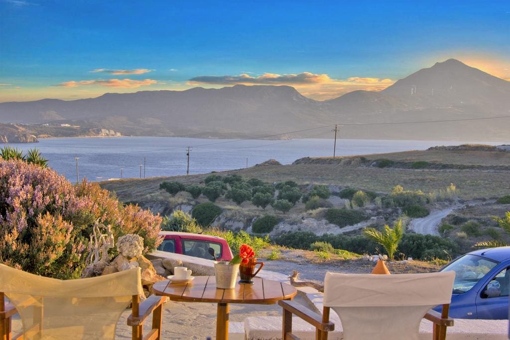 Balcony with sea view