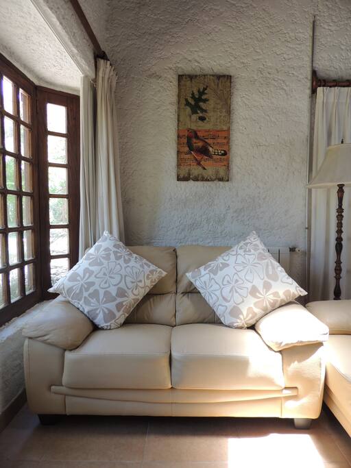 A corner of the living room.