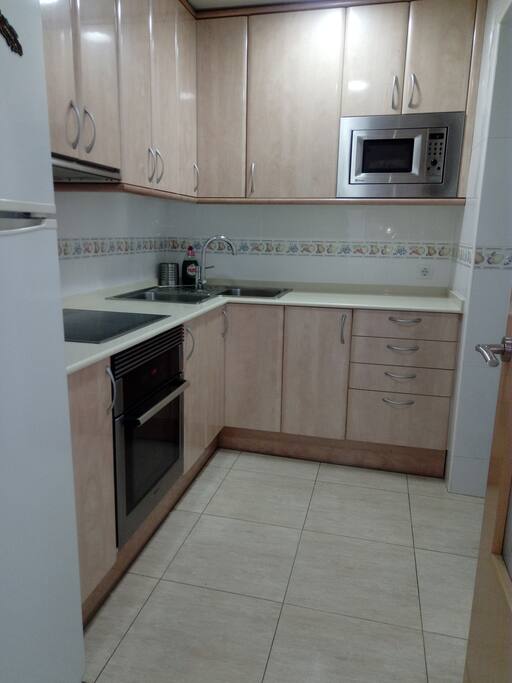 Cocina totalmente equipada.