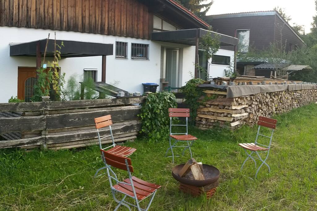 Vor der Haustür
