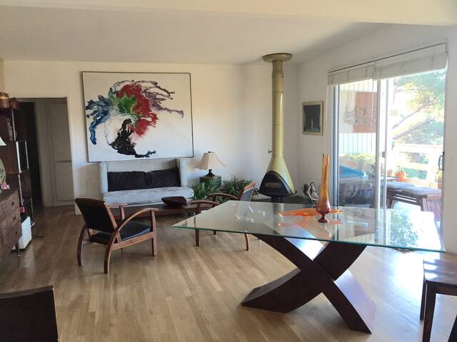 Remodeled Mid Century Deck House.