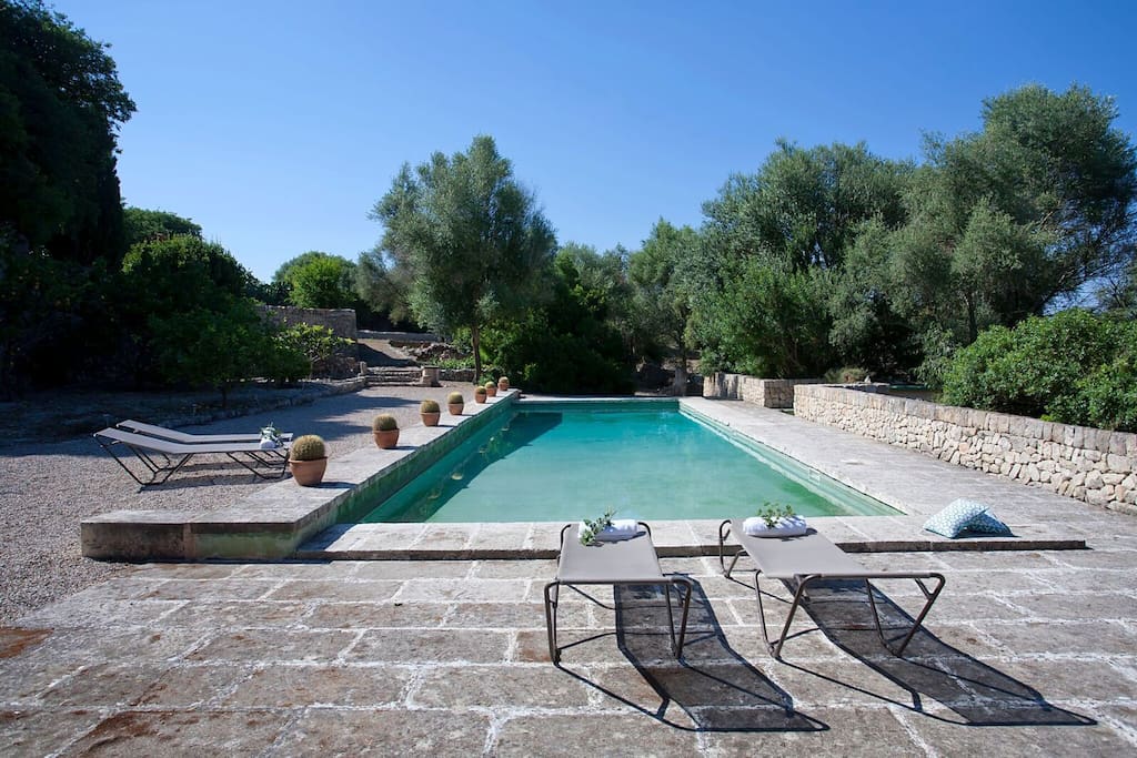 Schöner Pool