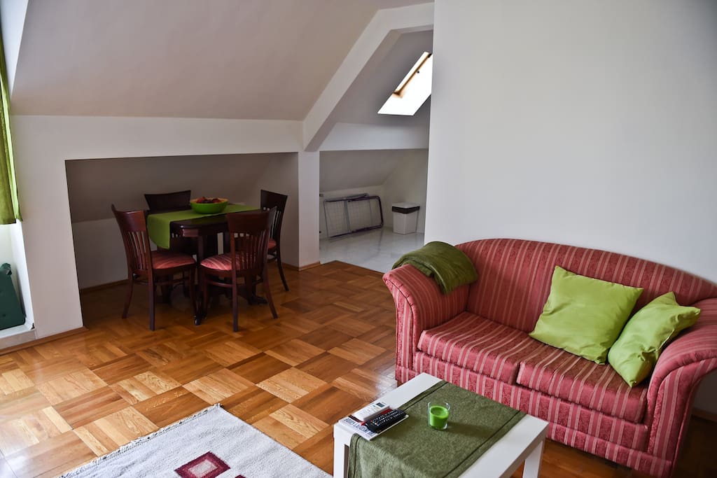 The living room