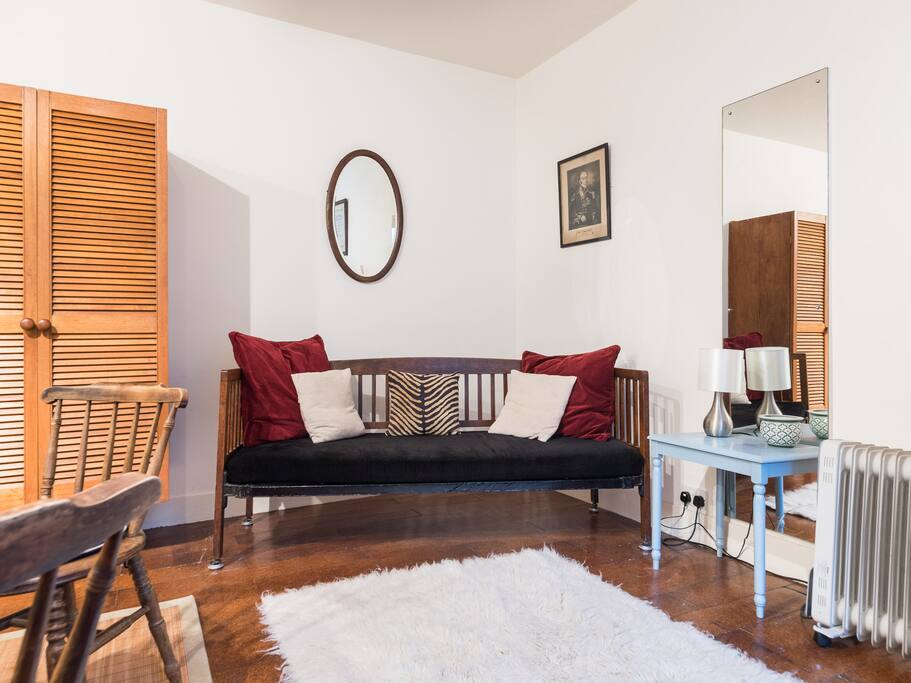 My apartment is welcoming and cosy.