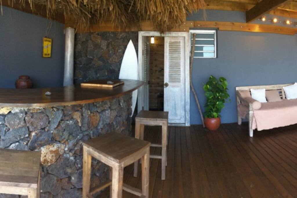 bar extérieur privatif