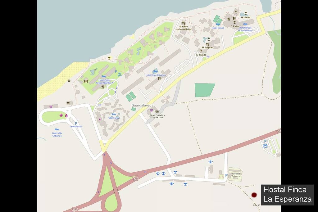 The location of our Casa