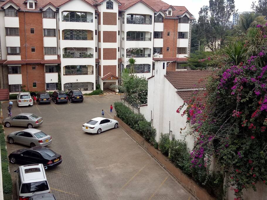 Our view. Parking available with prior arrangement