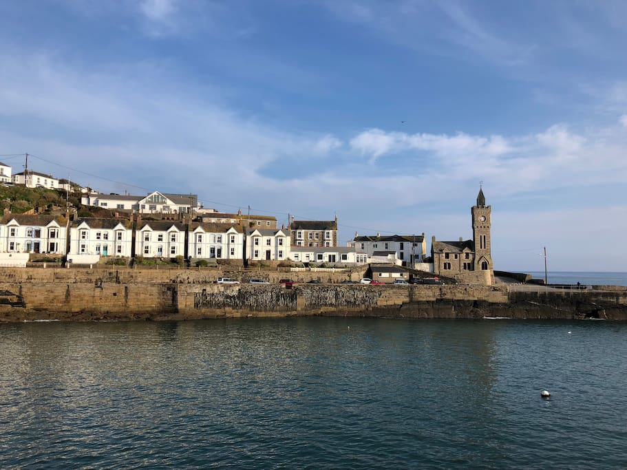 Porthleven's famous clock tower - 2 miles from the house.