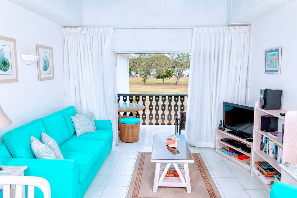 32" inch flat screen (with NETFLIX), local cell phone, landline, with novels and games for your entertainment