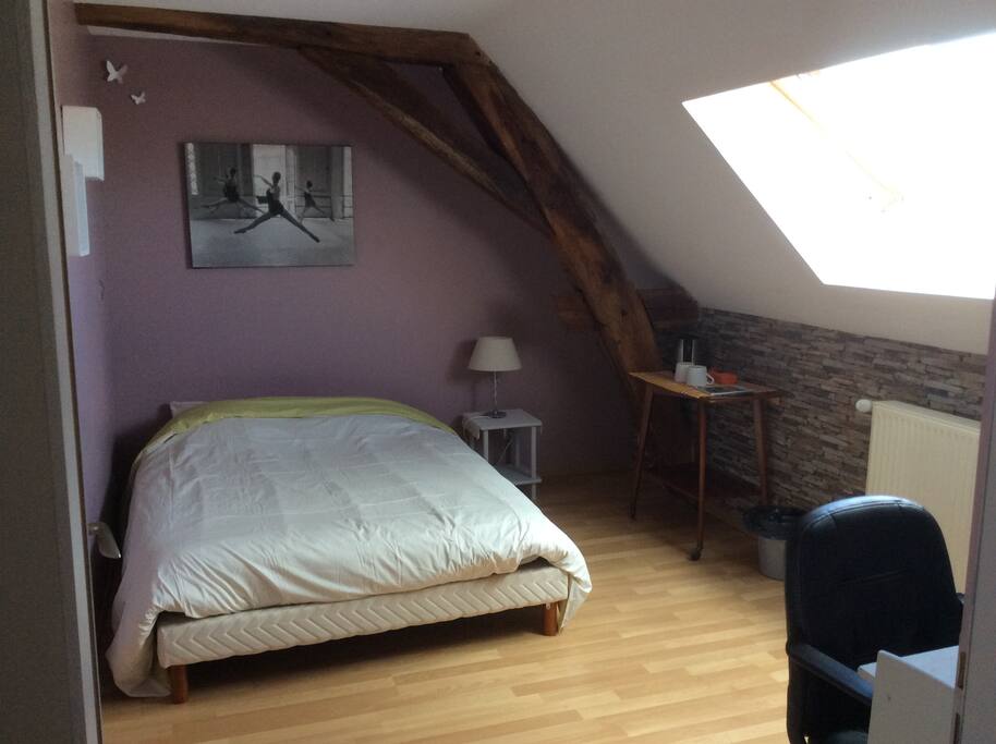 Chambre mauve