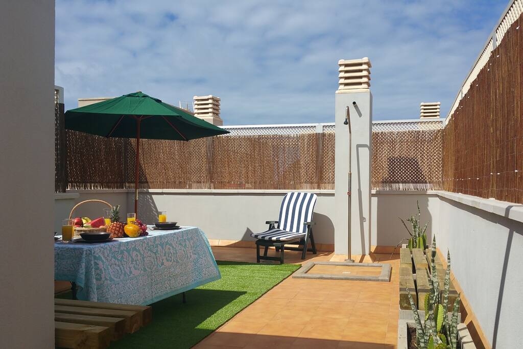 Terrace of 70 square metres