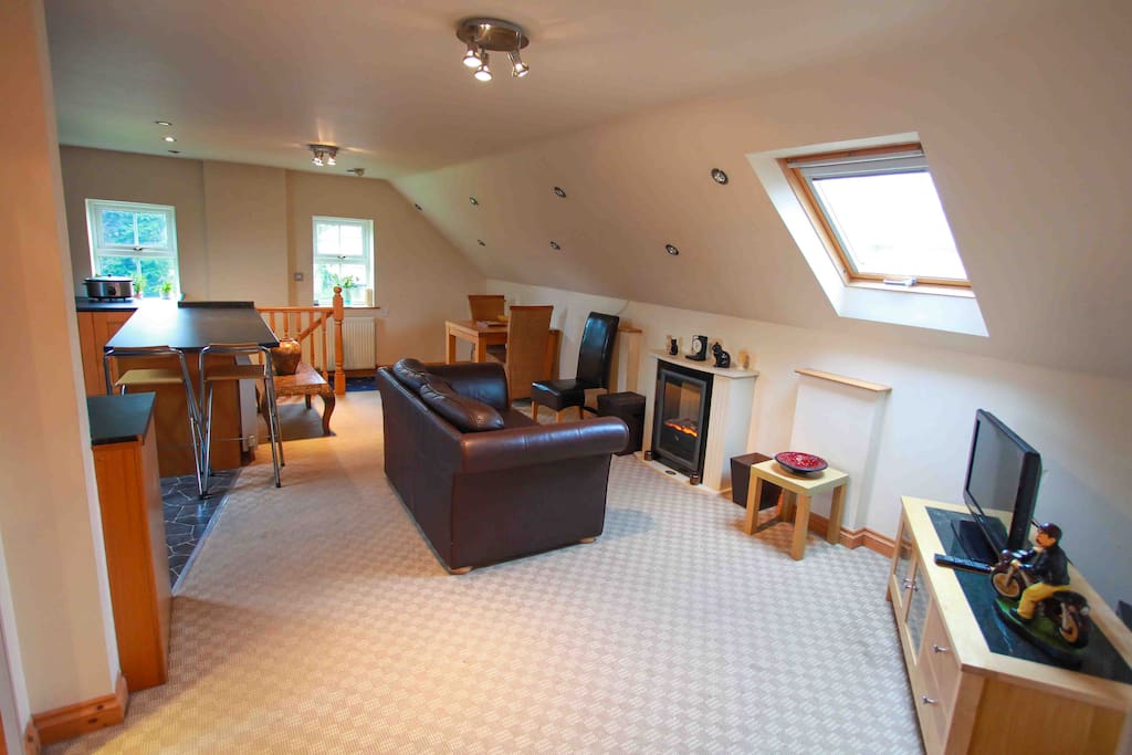 Open plan view