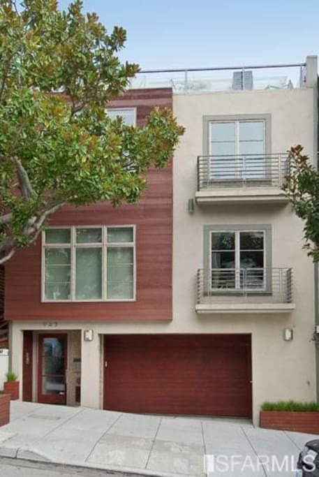 Front of the house from Church St.