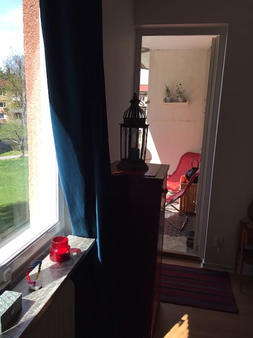 Balcony by the bedroom