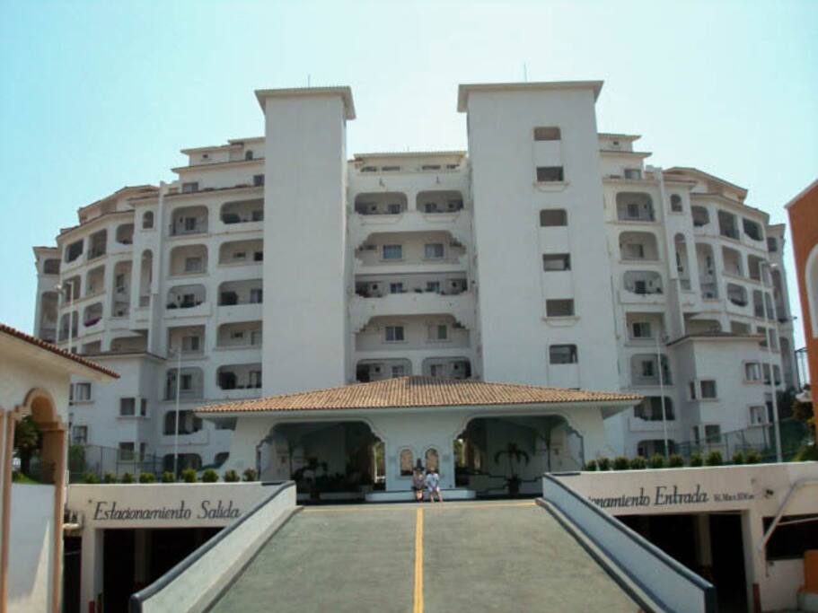 Front of building