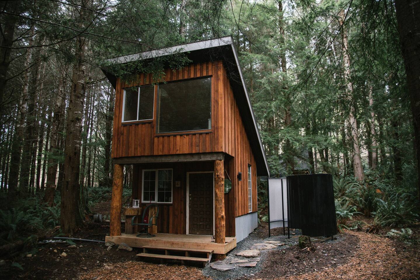 Fern Gully Redwood Cabin Cabins For Rent In Jordan River