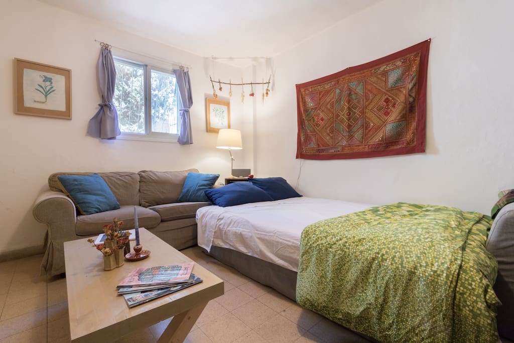 Super comfortable double sofa-bed