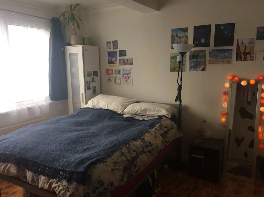Double mattressed double bed