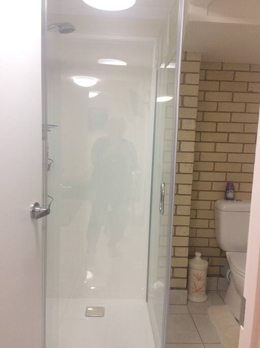 Enjoy a hot shower!
