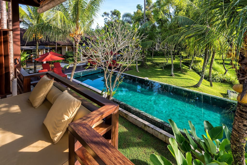 Pool from Barong balcony
