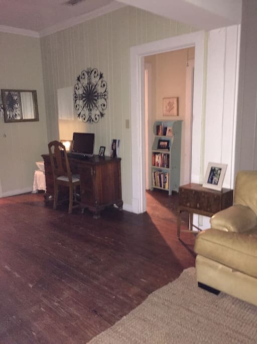 Open space living room