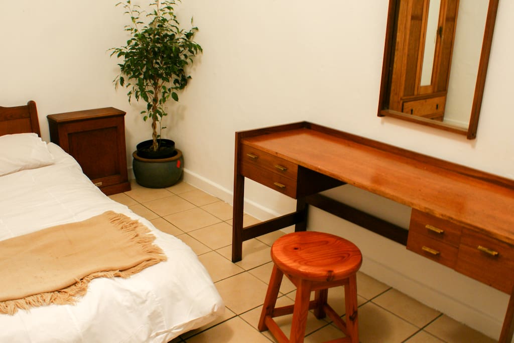 VERY spacious room with work area and dressing table