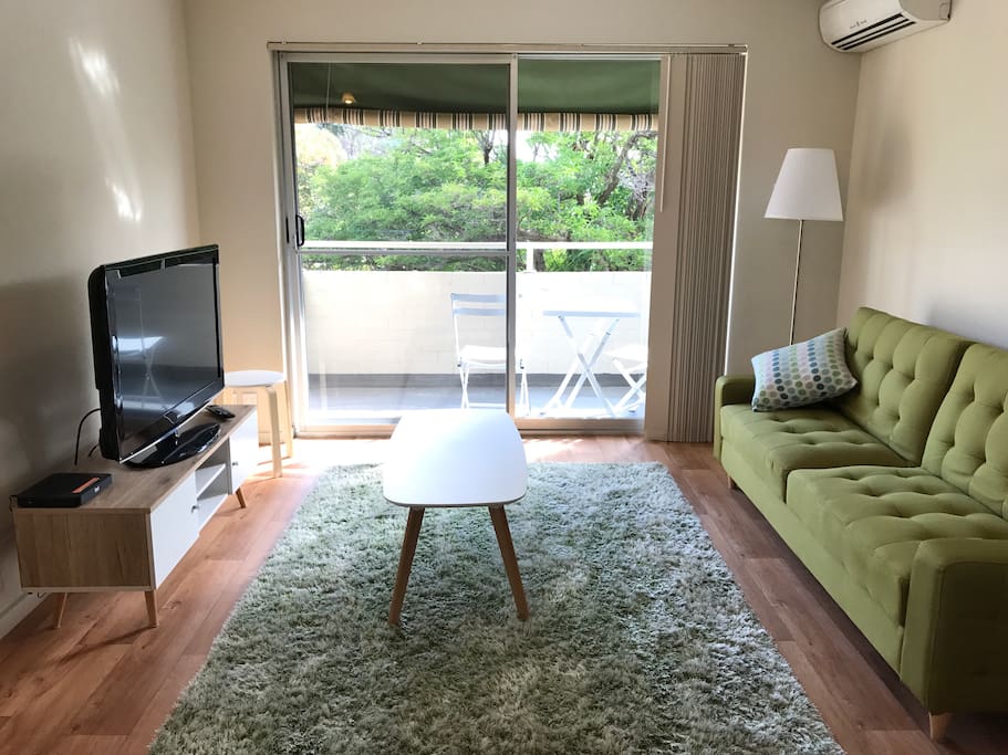Wifi, TV, Sofa bed, balcony: G&T anyone?