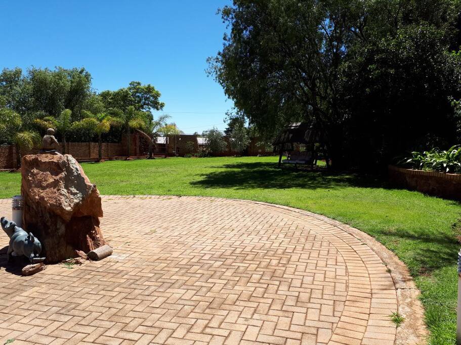 Established garden