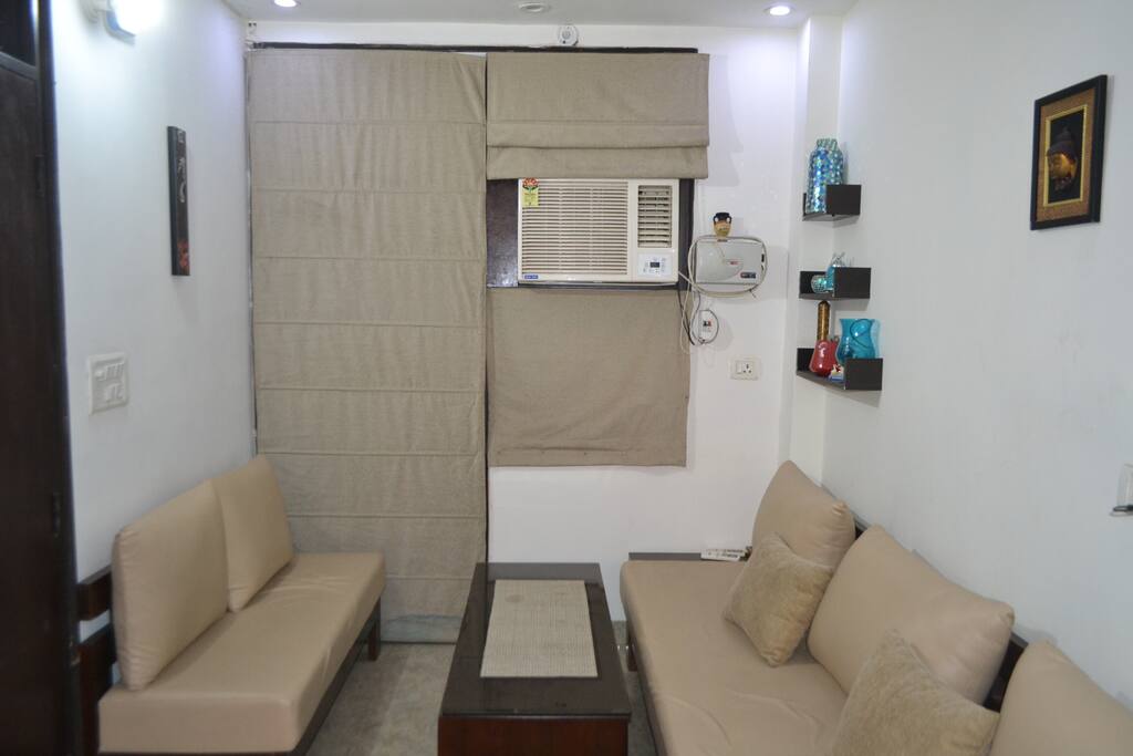 Living area with two couch!