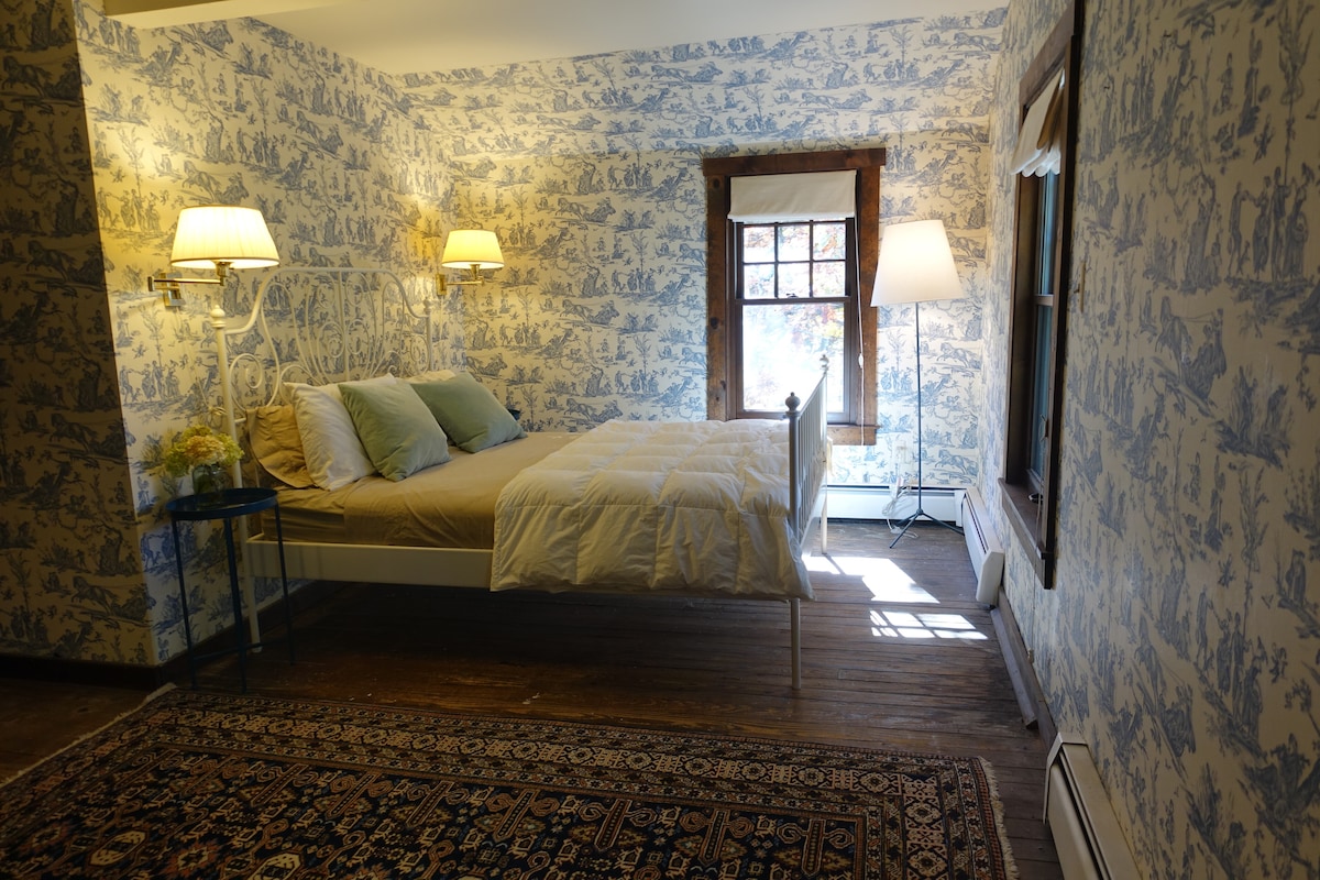 Gostinjska soba poznata kao Plava soba. 