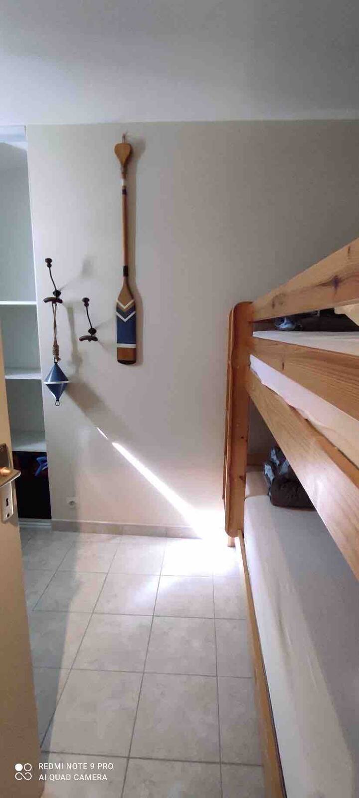 Spálňa 3 s dvoma poschodovými posteľami