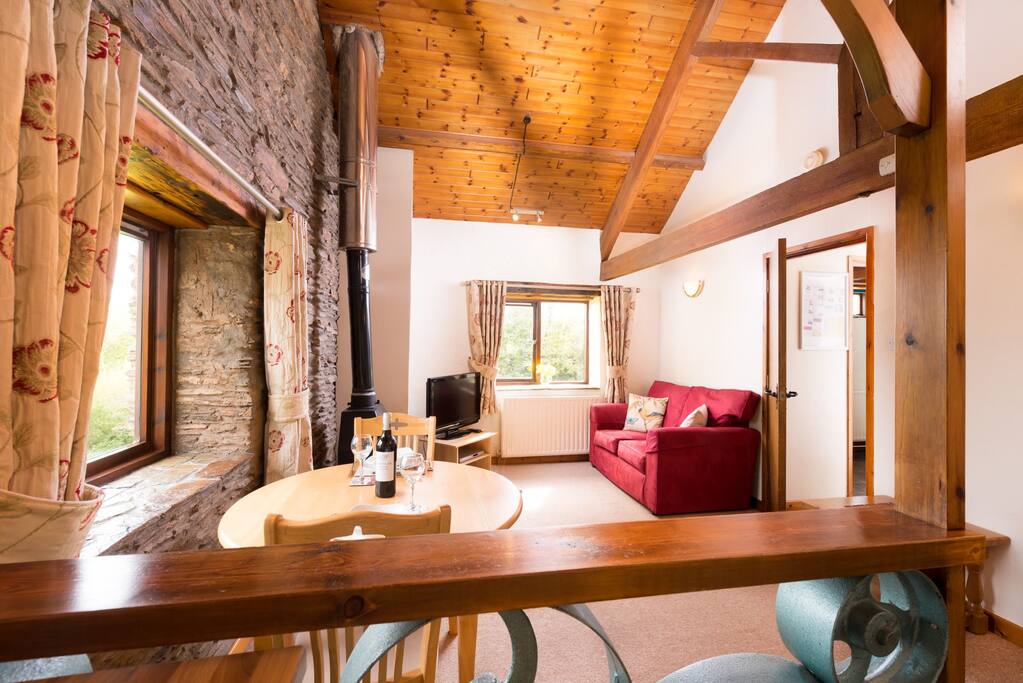 Open plan living space