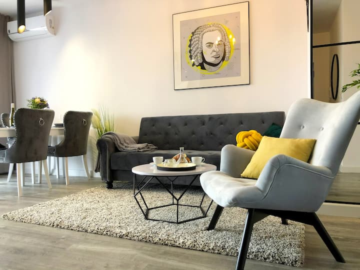 Glamour Apartment With Big, Private Terrace - Krakkó