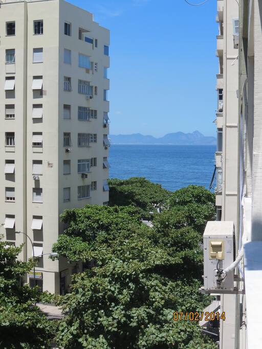 vista mar e verde