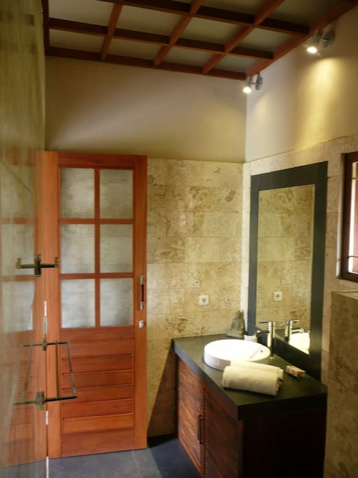 The bathroom