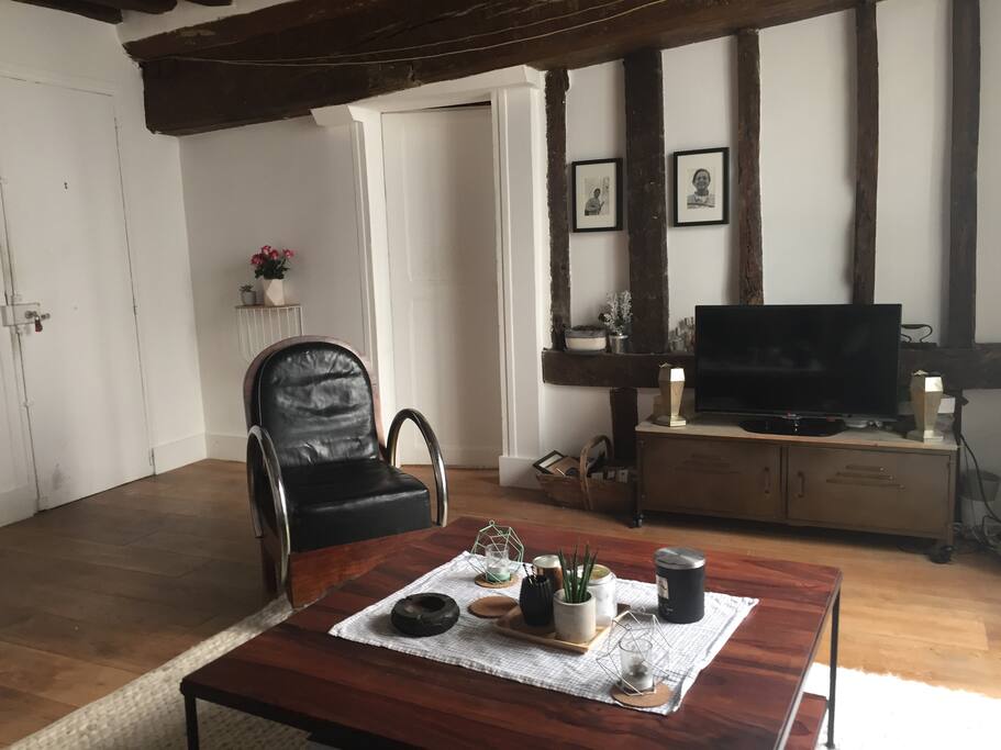 Vue depuis le canapé