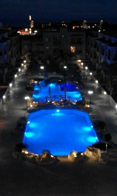 Well lit at night!