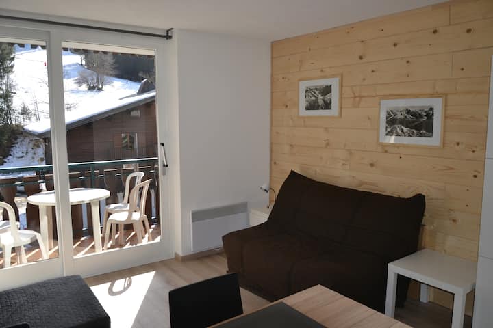 Ski slope apartment 4 pers multipass