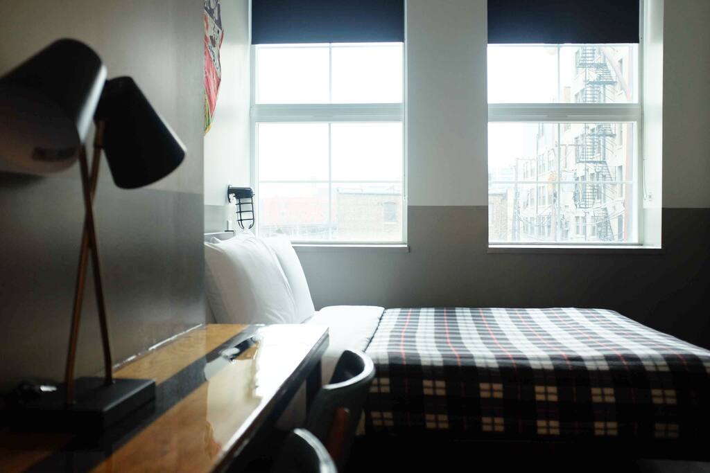 View of bed.