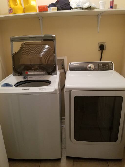 Laundry area