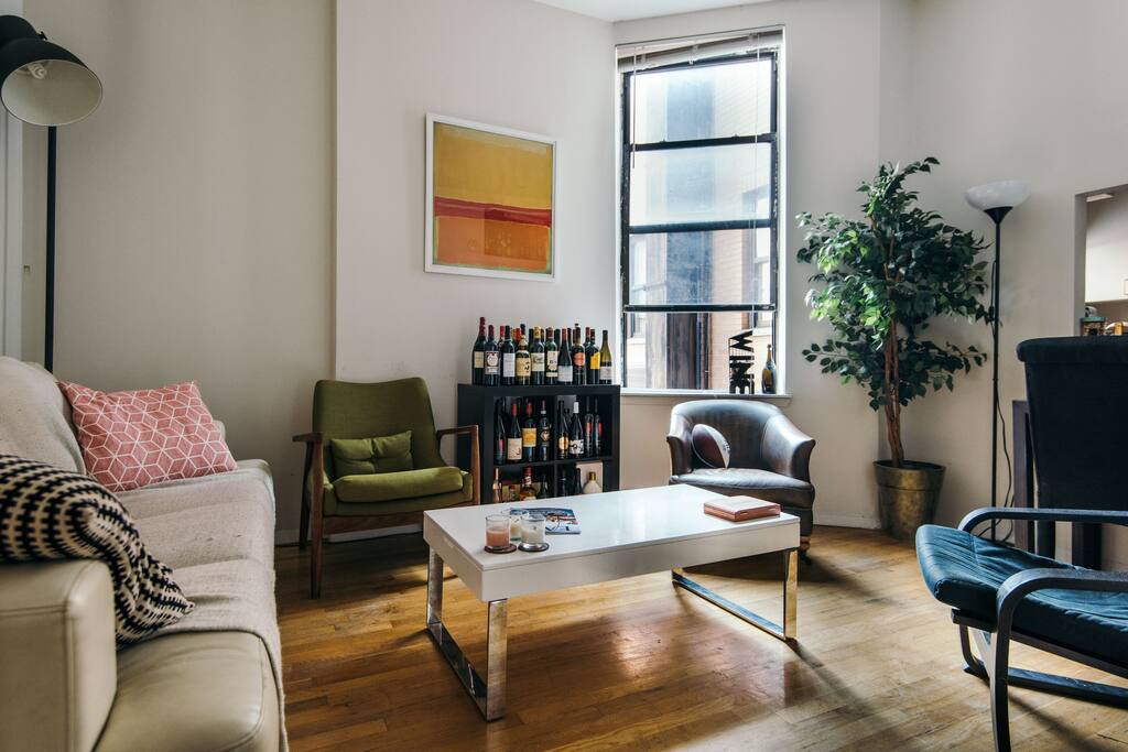 Trendy living room