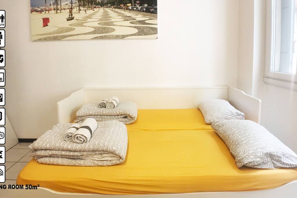 Living Room 50Mq Max 4 Adults