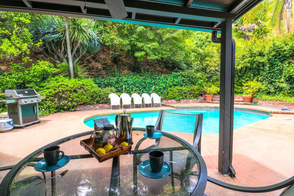 Backyard Pool area