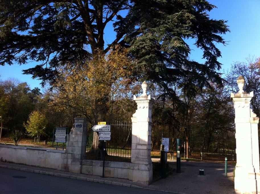 Le parc de l'ancien séminaire : juste en face du loft