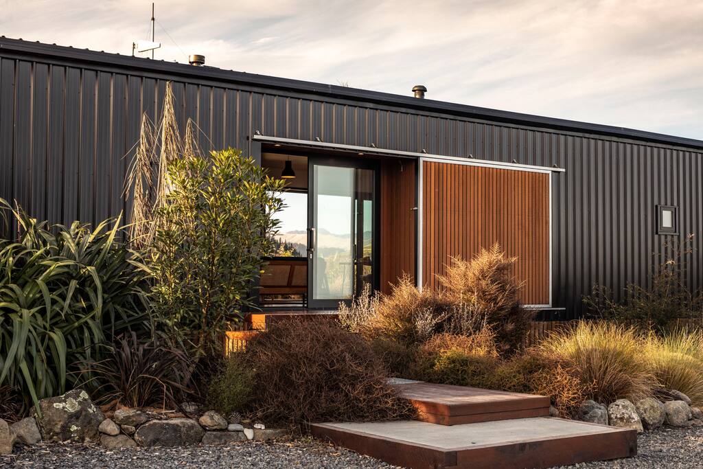 Front entry/ocean view side.